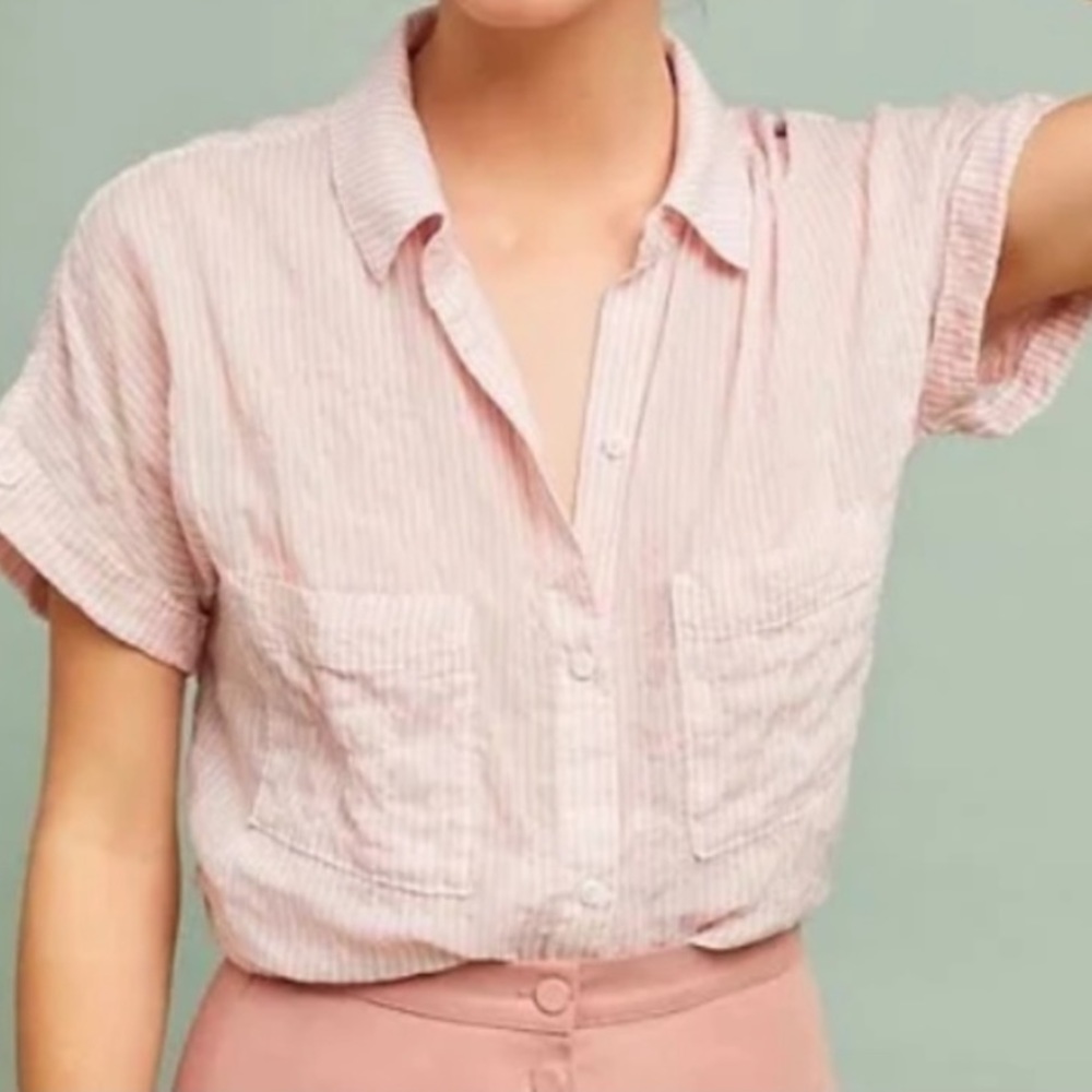 Cloth & Stone Striped Button Down